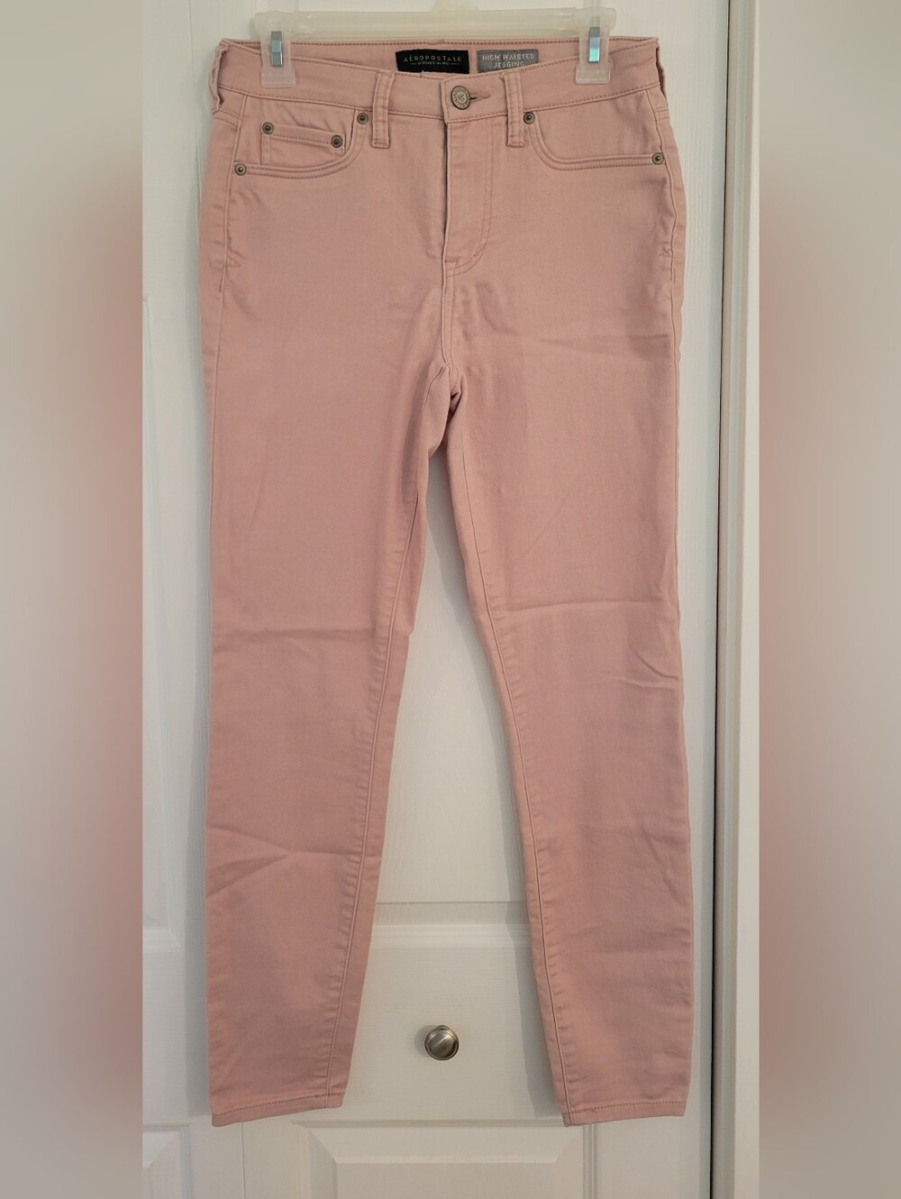 Aeropostale High-Waisted Pink Jegging